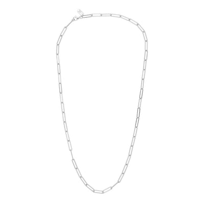 Chunky Square link chain large Silver