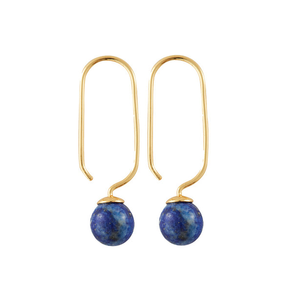 Stone Drop Earhanger - Set of 2 pcs