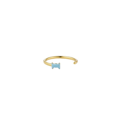 Bow tie Ring - Goldplated