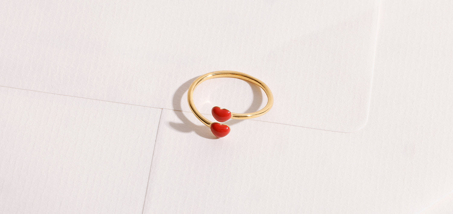 Emajle og Ikon Ringe – Design Letters DKK