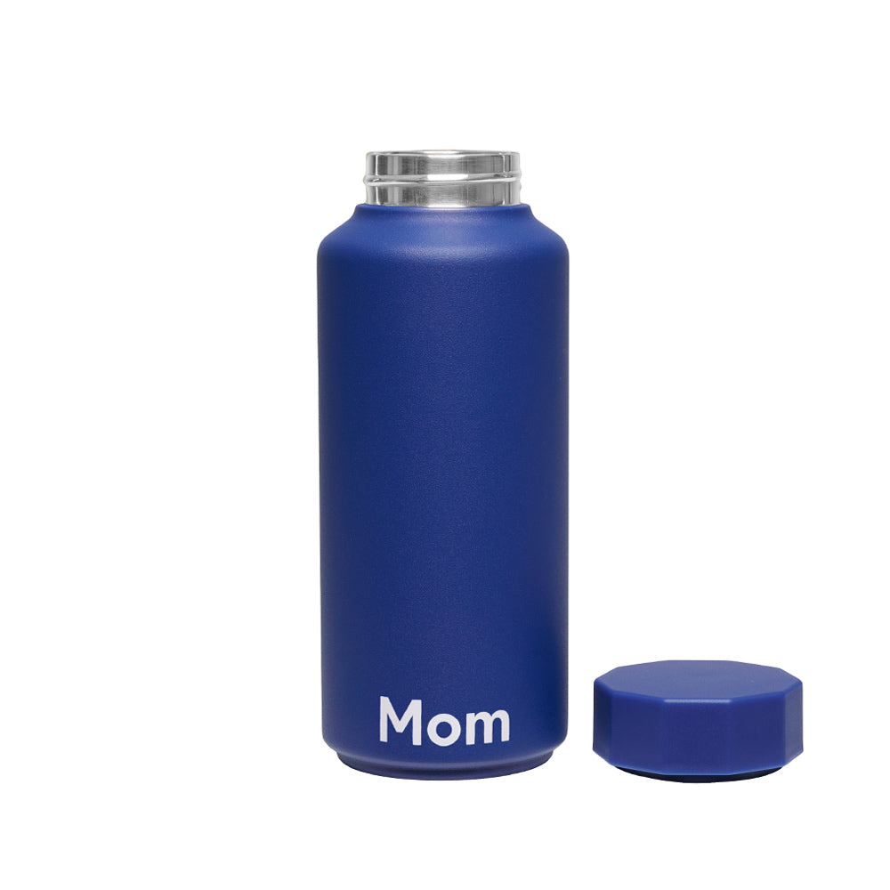 Termoflasker Tone-on-tone - Blue Mom