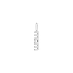 Vocabulary charm, silver
