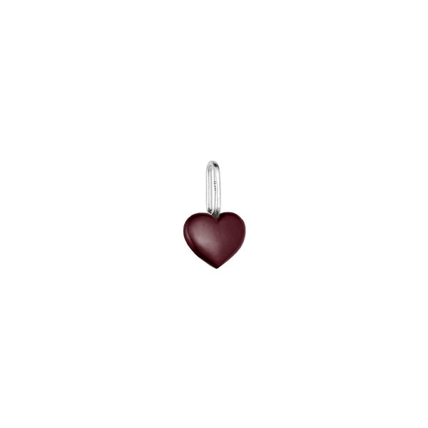 Close to my Heart Emalje Hjerte Charm, Sølv fra Design Letters – produktbillede
