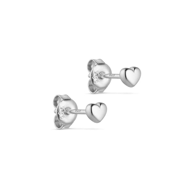 Little Big Love Earstuds (set of 2 pcs) - sølv