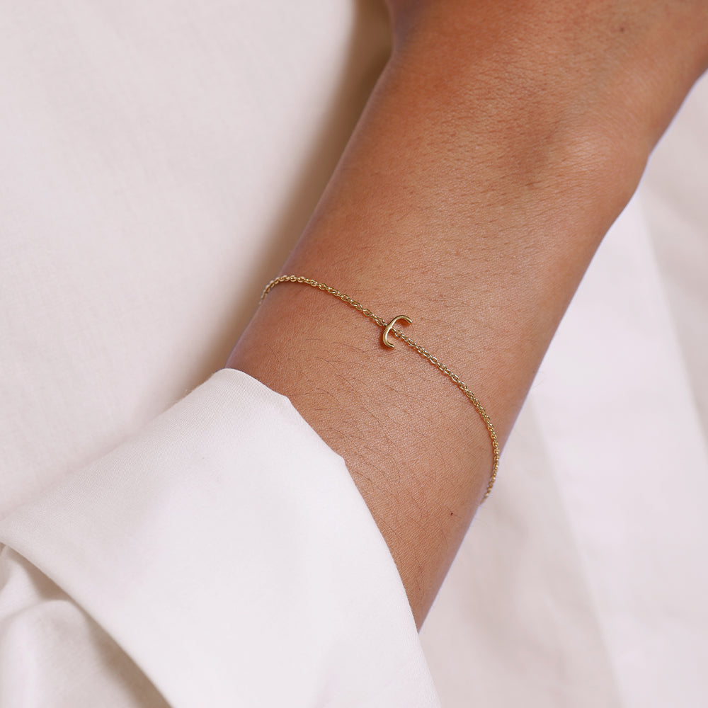 Archetype Bracelet - A-Z Gold plated