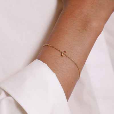 Archetype Bracelet - A-Z Gold plated