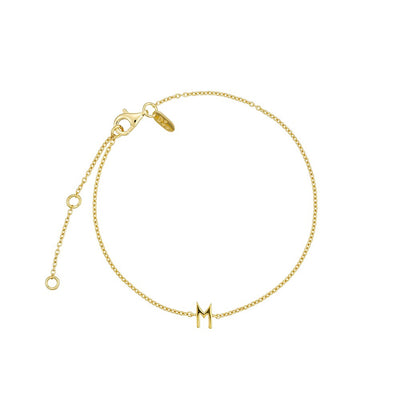 Archetype Bracelet - A-Z Gold plated