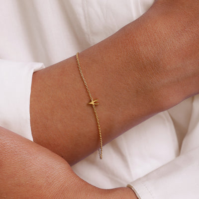 Archetype Bracelet - A-Z Gold plated