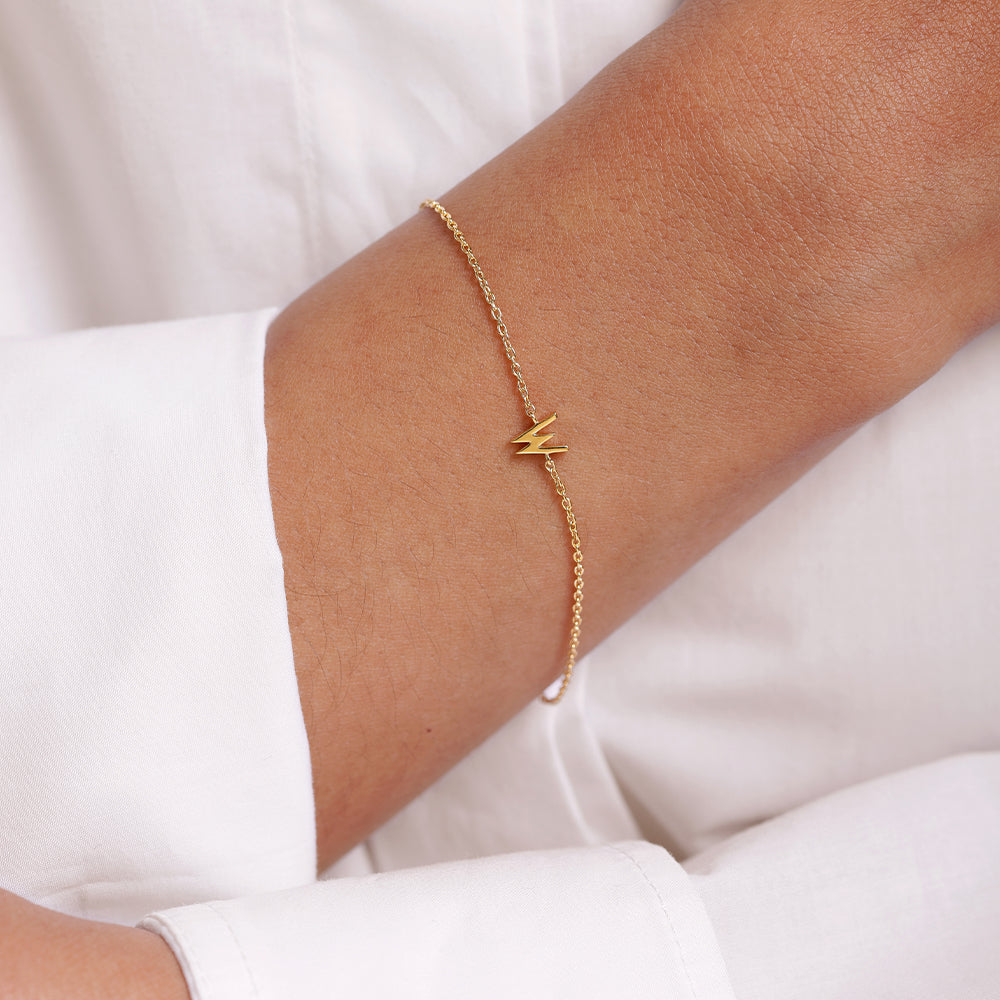 Archetype Bracelet - A-Z Gold plated