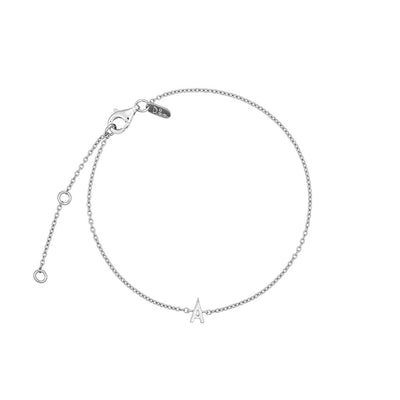 Archetype Bracelet - A-Z Silver