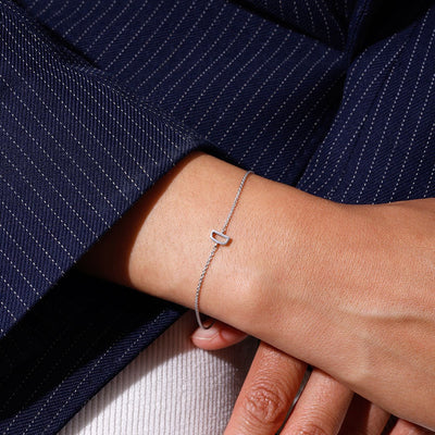 Archetype Bracelet - A-Z Silver