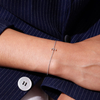 Archetype Bracelet - A-Z Silver