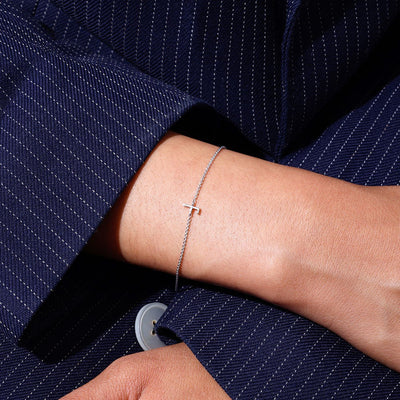 Archetype Bracelet - A-Z Silver