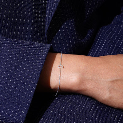 Archetype Bracelet - A-Z Silver
