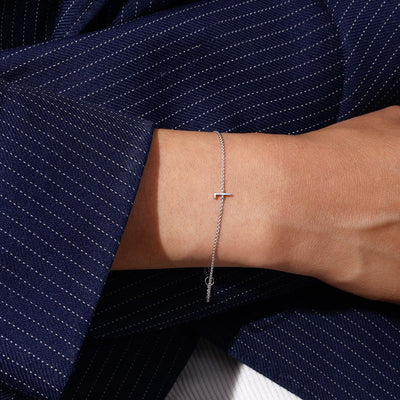Archetype Bracelet - A-Z Silver