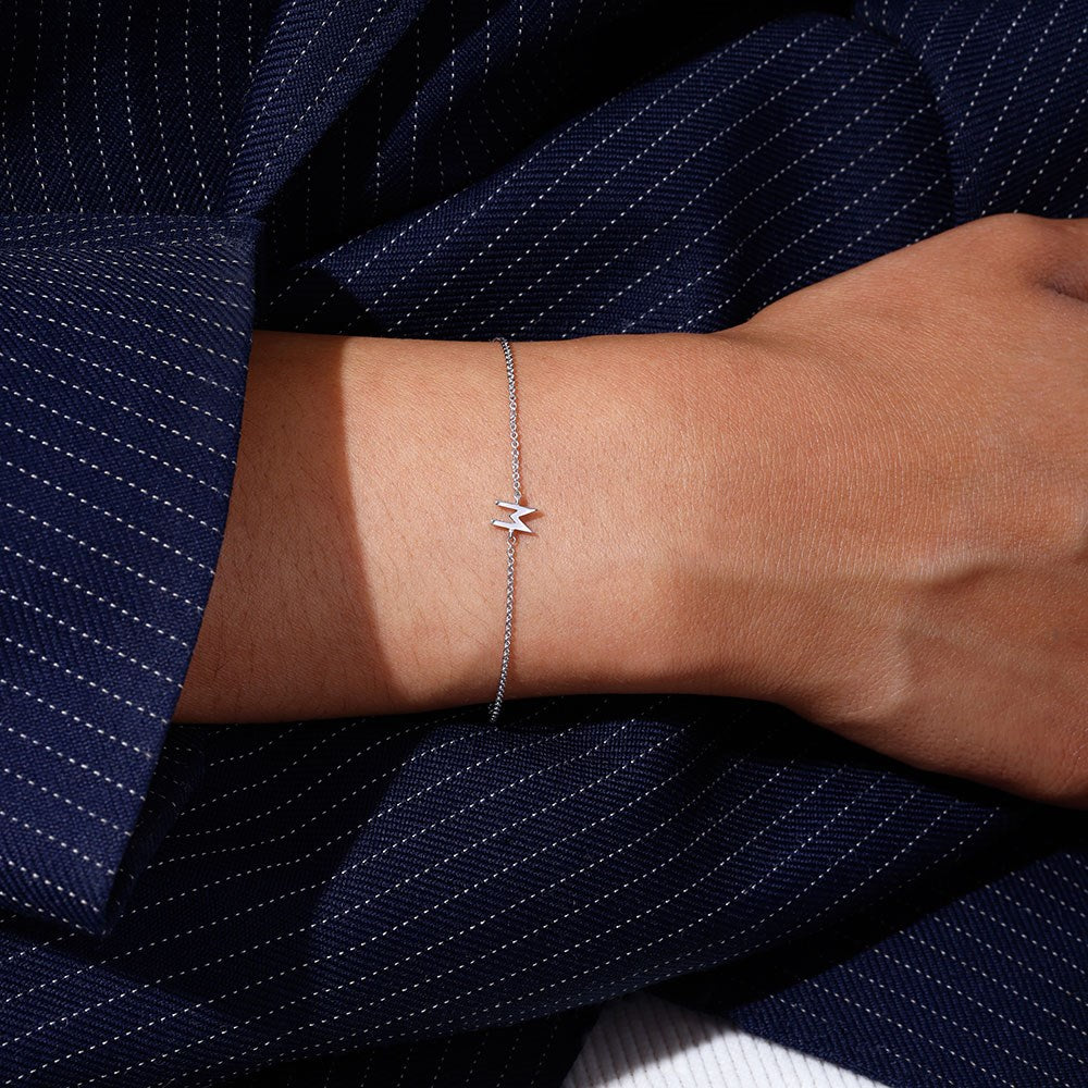Archetype Bracelet - A-Z Silver