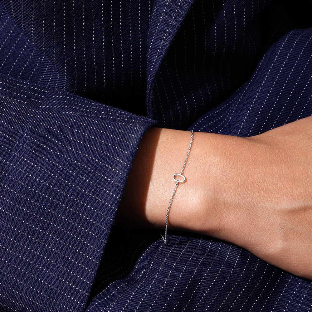 Archetype Bracelet - A-Z Silver