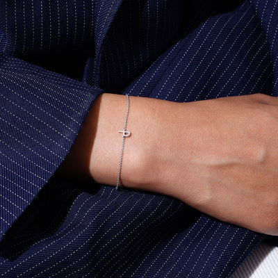 Archetype Bracelet - A-Z Silver