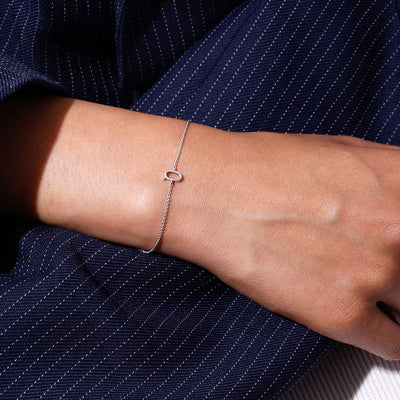 Archetype Bracelet - A-Z Silver
