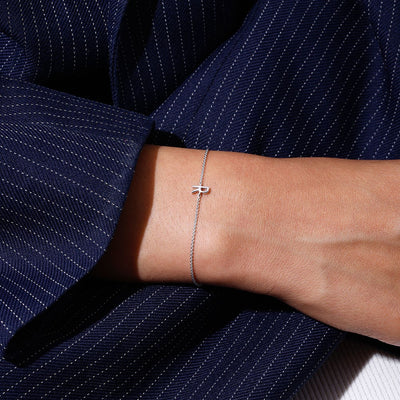 Archetype Bracelet - A-Z Silver