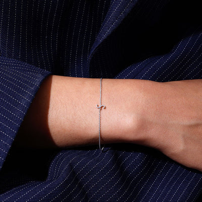 Archetype Bracelet - A-Z Silver