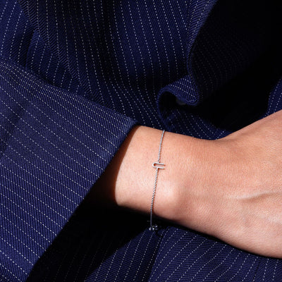 Archetype Bracelet - A-Z Silver