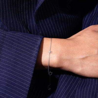 Archetype Bracelet - A-Z Silver