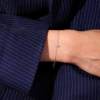 Archetype Bracelet - A-Z Silver