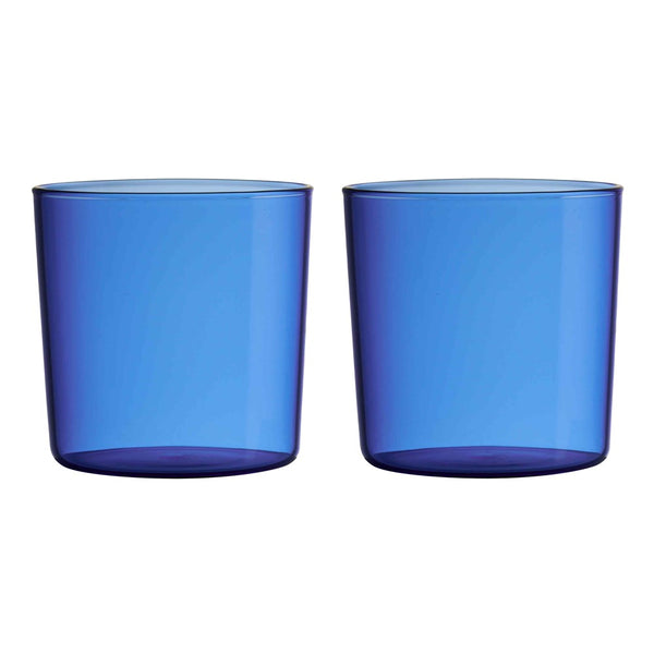 Kids coloured Eco drinking glass - Set of 2 pcs