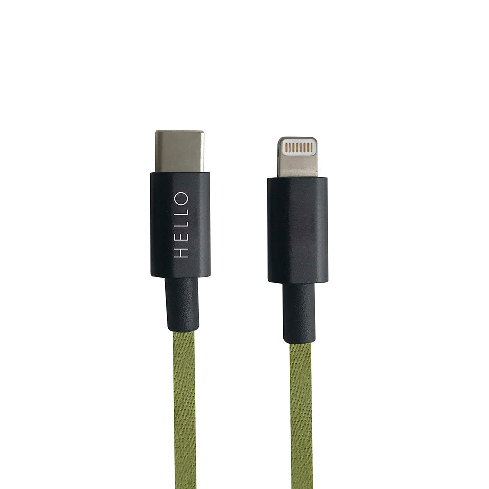 Favourite Cable - USBC to Lightning (iPhone) 1m – Design Letters DKK