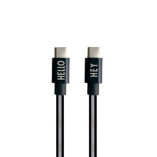 USB-C til USB-C kabel 2m (iPhone 15, iPad, Android Premium)
