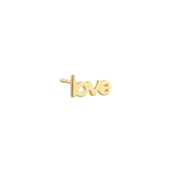Vocabulary Stud - Goldplated (1 pcs)