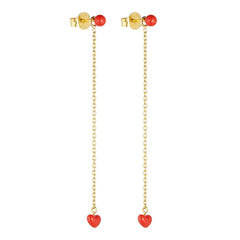 Little Big Love Earchain (set of 2 pcs) - Goldplated