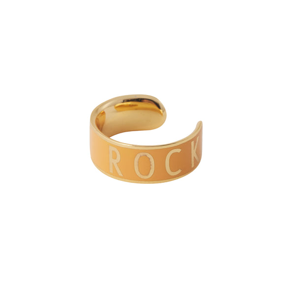 Big Word Candy Ring 8mm