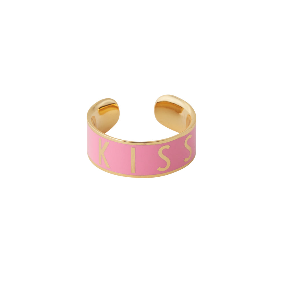 Big Word Candy Ring 8mm